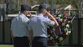 Vietnam Memorial Wall goes up in Dinuba. 'I'm here to preserve the everlasting'