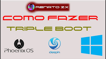 2018 - Como instalar o PhoenixOS em Triple boot com o deepin e o Windows 10 - December 28th