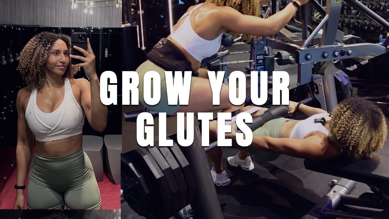 Leg & Glute Day Workout | Chatty gym session while on a mission to grow ...