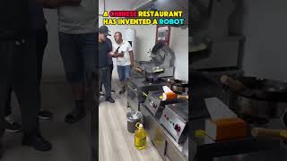 A Chinese restaurant has invented a robot #china #tech #fyp #robot #restaurant