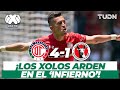 ¡On fire! Los 'Diablos' a la final tras eliminar a Xolos | Toluca 4-1 Tijuana Semifinal CL18 | TUDN