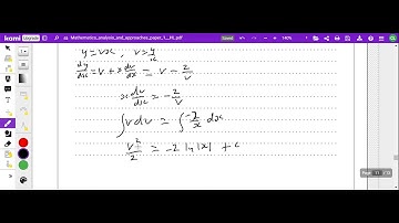 IB Math AA HL Paper 1 TZ0 November 2022 qs 9
