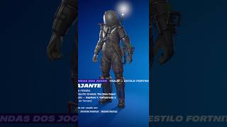 REVIEW O VIAJANTE | Teste rápido de skin Fortnite. #cronosthenewdawn #fortnite #meroh #lojafortnite