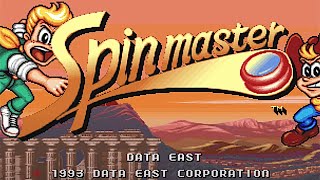 Casual Gamercade [078] Spin Master [Full Game - 100% Walkthrough] 1st Time Play (Data East 1993) Spinmaster All Stages Complete