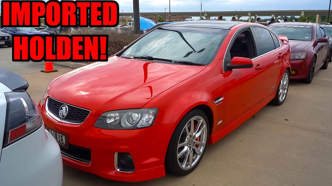 4 DOOR MUSCLE CARS Takeover Car Meet! (INCLUDING REAL IMPORTED HOLDEN