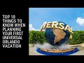 Planning Your First Universal Orlando Vacation