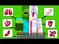 เมื่อ!! ผมสามารถดูในร่างกายของมอนเตอร์ได้... (Minecraft)