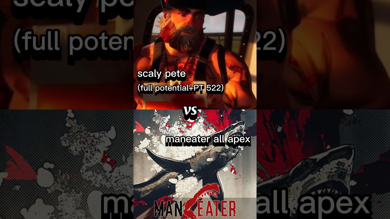 scaly pete vs all apex(maneater) 