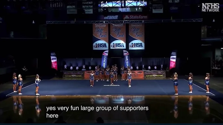 Lincoln-Way East Varsity Cheer IHSA State Champion...