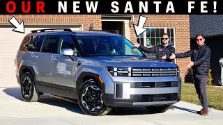 We Bought one of the FIRST All-New 2024 Hyundai Santa Fe’s! Here’s Why!