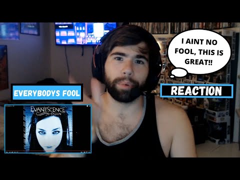 First Time Hearing - Evanescence Everybodys Fool - Reaction!