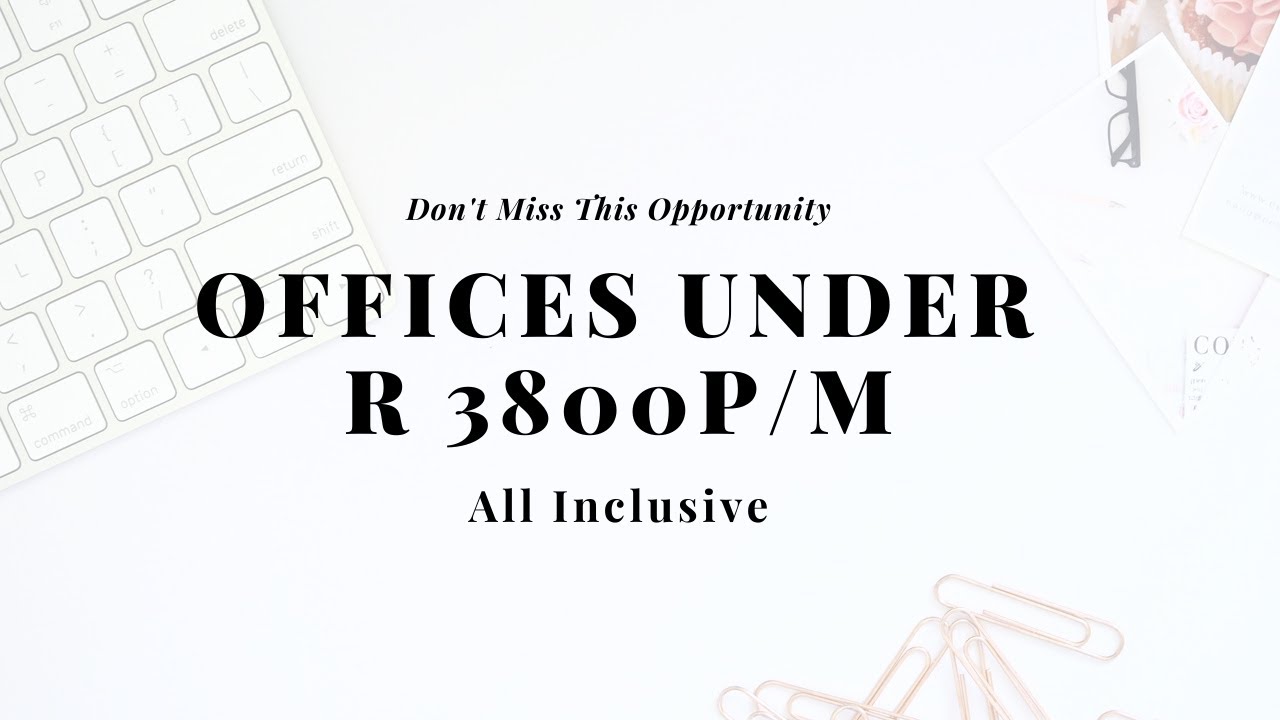 Offices to Rent in Three Rivers Vereeniging YouTube
