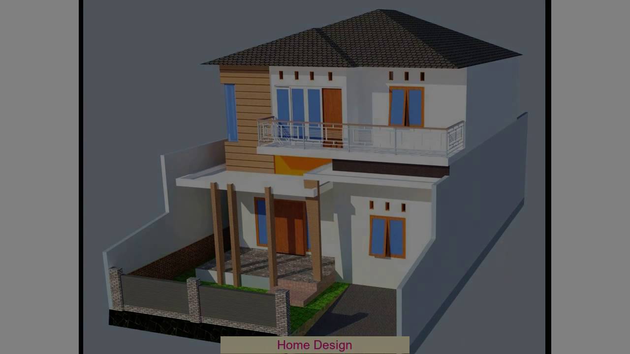  Desain Rumah Luas Tanah 60  YouTube