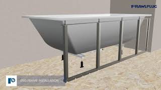 Installation Guide - Rawlplug TUBFIX Bath Panel Frame Kit | Toolstation Information