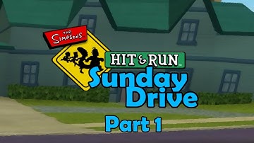 The Simpsons Hit and Run: Sunday Drive Part 1