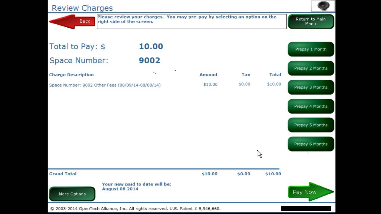 How to Make a Payment at Kiosk 