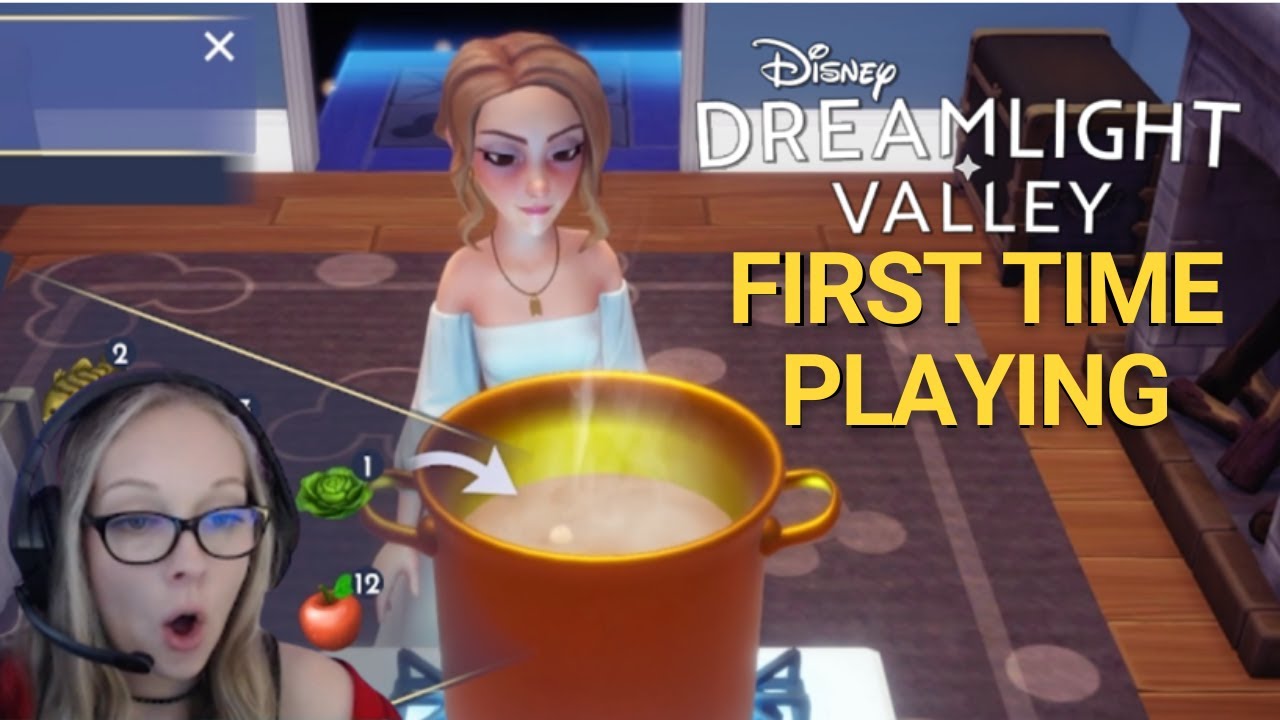 First Time Ever Playing! | Let's Play Disney Dreamlight Valley - Ep 1