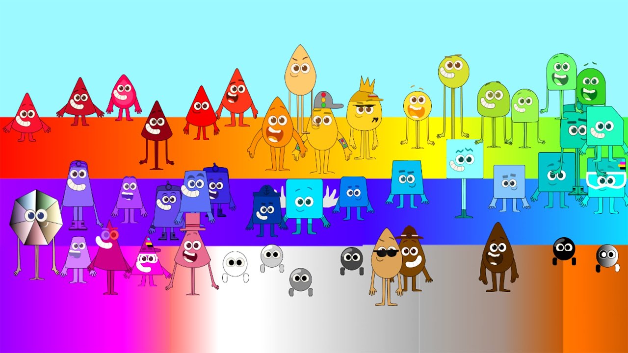 Official Mega Colourblocks Band but its EXTREME COLOR BLOCKS BAND 23 and in  Colourland @colourblocks 