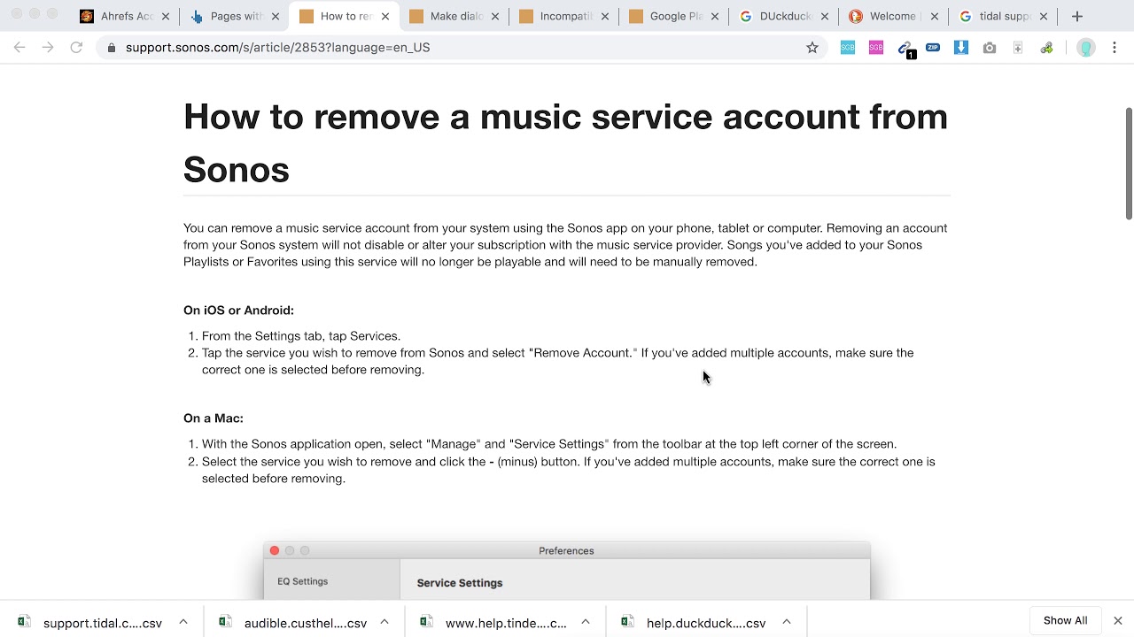 How To REMOVE SPOTIFY From SONOS YouTube How To REMOVE SPOTIFY From SONOS YouTube