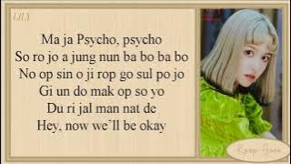 LILY 'Psycho' (Cover) Easy Lyrics