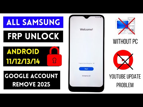 Samsung FRP Remove 👉 2025 Latest Update (All Android) Frp Bypass 2025 Without Pc | All Samsung Frp✔️
