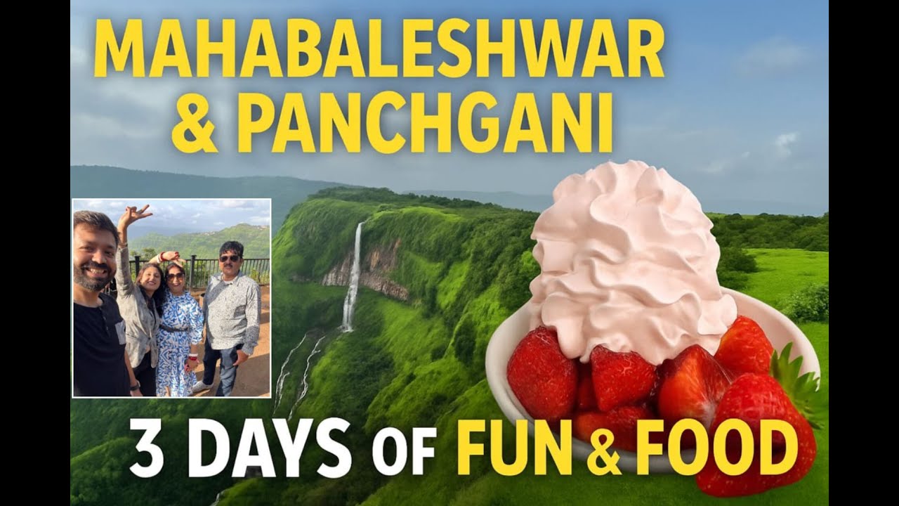 Mahabaleshwar & Panchgani Road Trip | Part 2 | Famous Tourist Spots & Restaurants