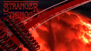 Amazing Stranger Things Roller Coaster 360 Vr Video