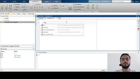 Creación ciclo for en Matlab