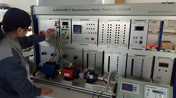 Synchronous motor training system DC motor control training for education