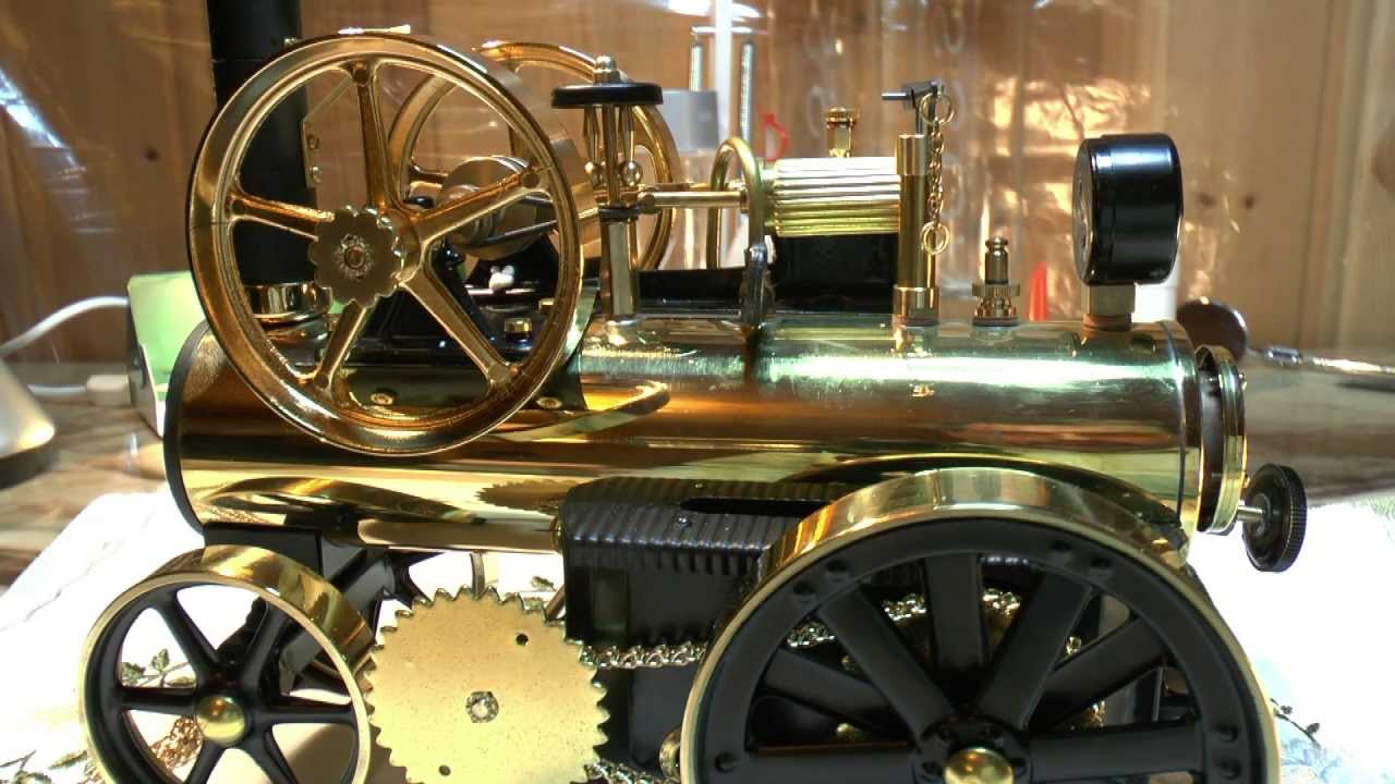 Wilesco D430 Locomobile - YouTube
