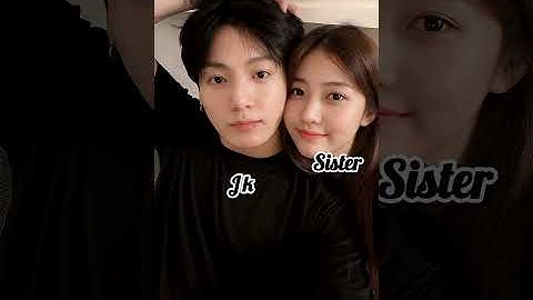 BTS members and their cute sisters 🤗😍💜#ytshorts #bts #btsarmy