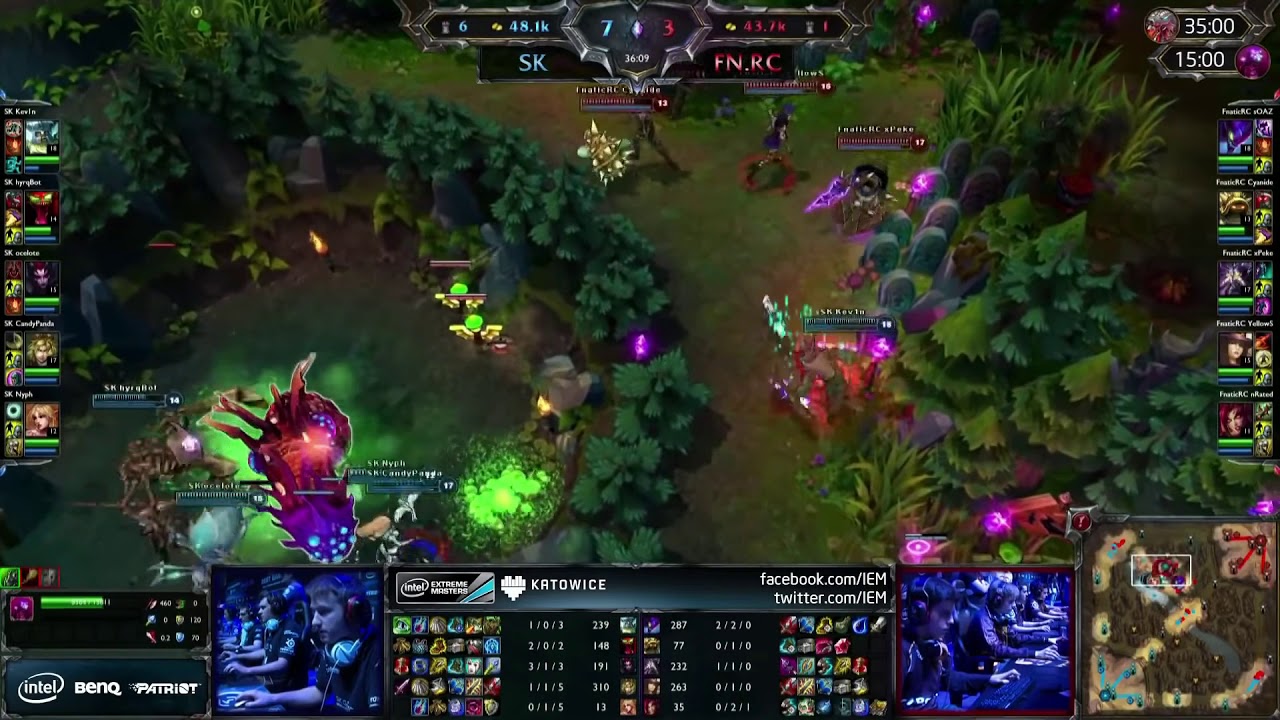 Backdoor lol xpeke Fnatic vs SK Gaming (xpeke vs ocelote)