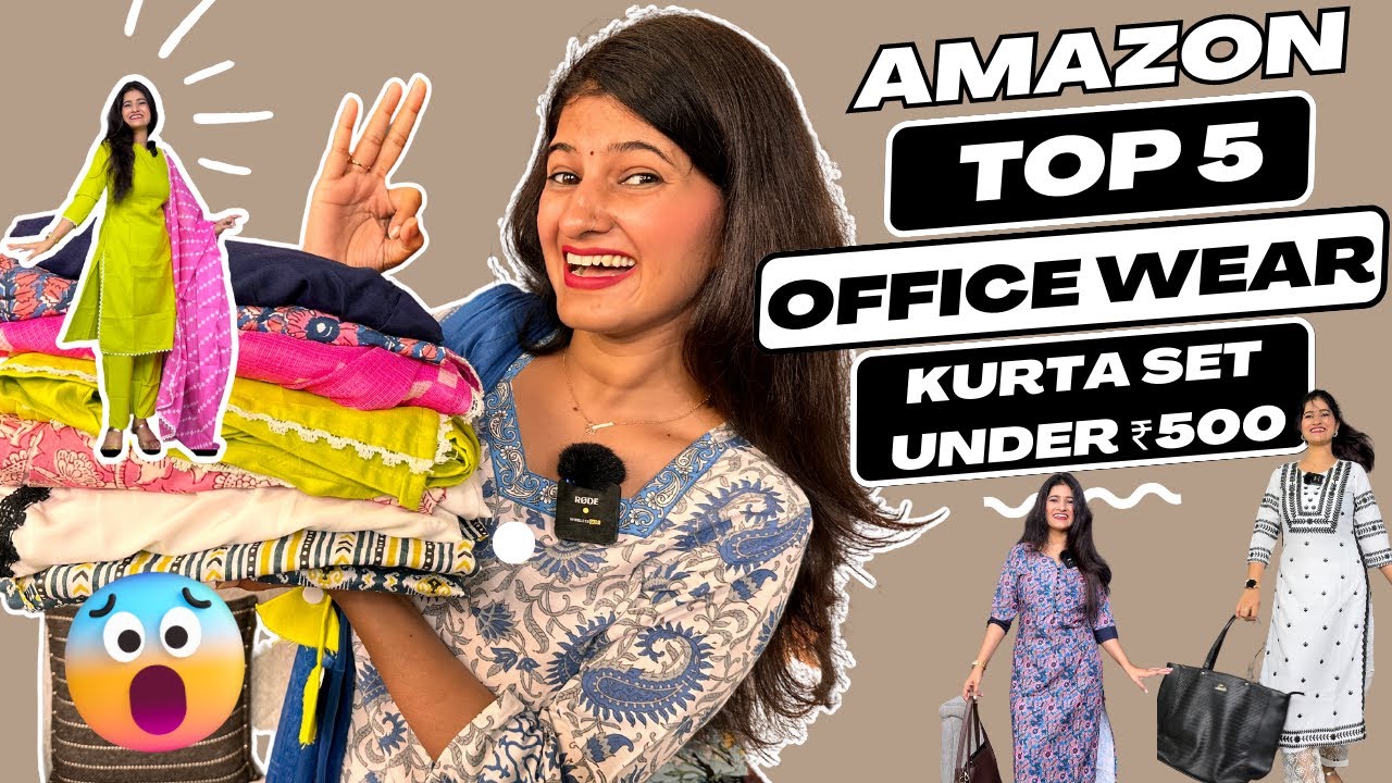 🌟Amazon kurti Under 500🌟Amazon Kurti Haul🌟Ur wish outfits 🌟Preena -  YouTube