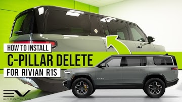 Improve the Rivian R1S Looks! DIY Installing Team 1EV