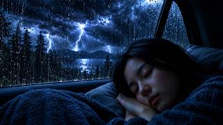 99% of People Relax Instantly with Rain and Soft Thunder | Fall Asleep Naturally Every Night