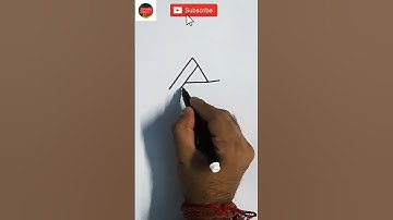 Impossible triangle drawing (very easy) #shorts #ashortaday Canvassing Passion