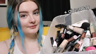 ASMR Huge Makeup Declutter! (#4)