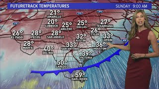 Houston forecast: Record highs today, freezing temps tomorrow