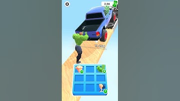 MERGE IDLE PUSHER HULK 3D GAME | ANDROID,IOS MOBILE GAMEPLAY #SHORTS !🟢🔥