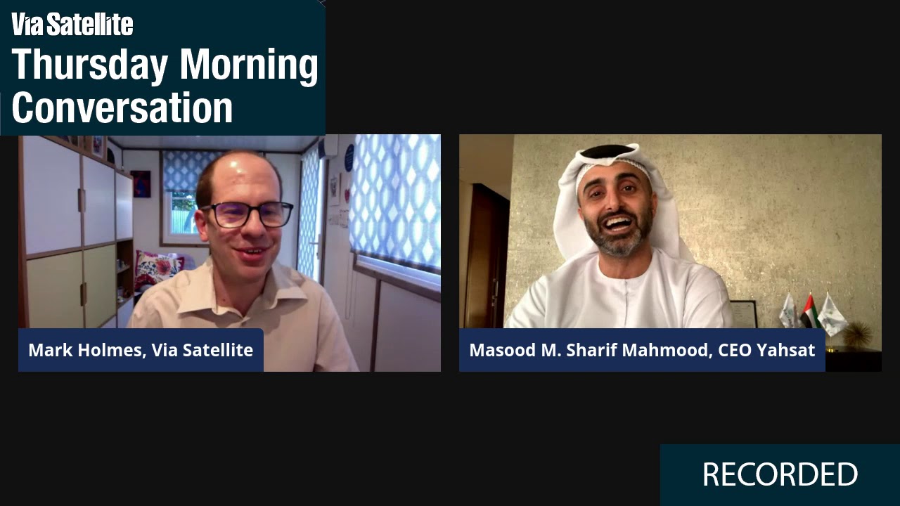 Talk with Masood Mahmood, CEO of Yahsat