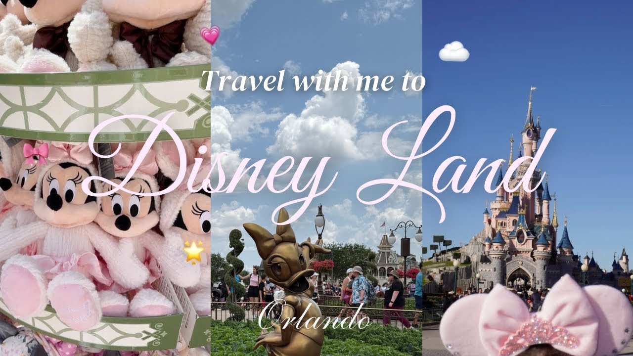 Disney World Vlog Travel Day  🎀☁️ | فلوق ديزني لاند