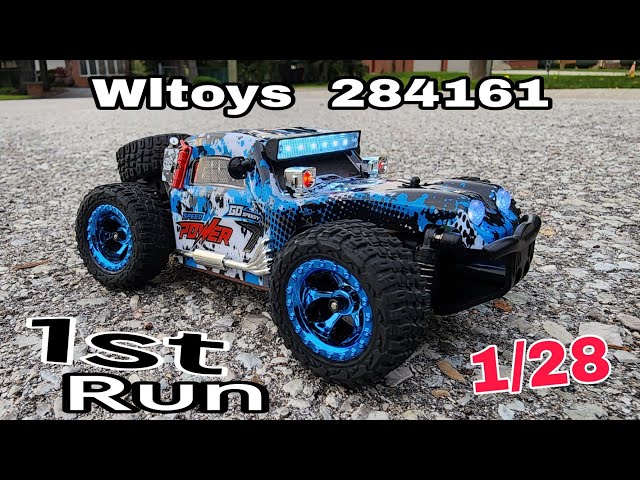 Wltoys 284161 RC Buggy Speed Run!! 1/28 Scale - YouTube