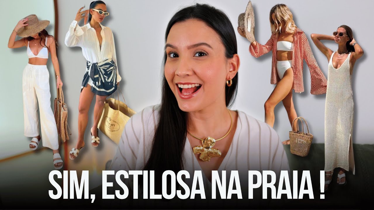 7 LOOKS FÁCEIS E ESTILOSOS NA PRAIA ✨