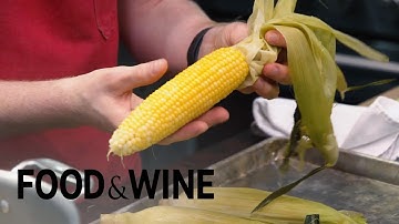 How To Shuck Corn Quickly and Easily | Mad Genius Tips | Food & Wine
