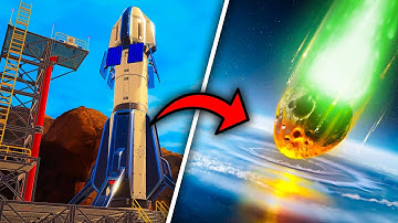 I used ROCKETS to cause a URANIUM METEOR STORM in Planet Crafter