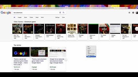 Google Text Adventure Video Walkthrough