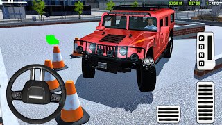 パーキングカースクールゲーム2026 - 高級4x4 SUV車でリアルな駐車チャレンジ - Androidゲームプレイ screenshot 1
