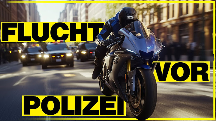 Motorradfahrer provoziert Polizei und flüchtet – So endete es!