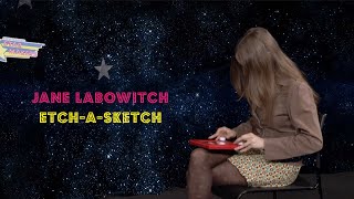 Jane Labowitch creates amazing art with an Etch-A-Sketch
