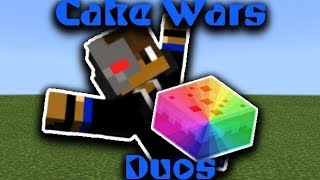 Minecraft - Mineplex Cake Wars #16 - RAINBOW CAKE DEFENSE CHALLENGE ON DUOS!